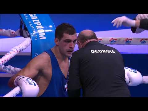 31-11-2021 (92kg)BOXING BLUE TCHIGLADZE Giorgi მესამე უკვე მერვედფინალური ბრძოლა მსოფლიო ჩემპიონატზე